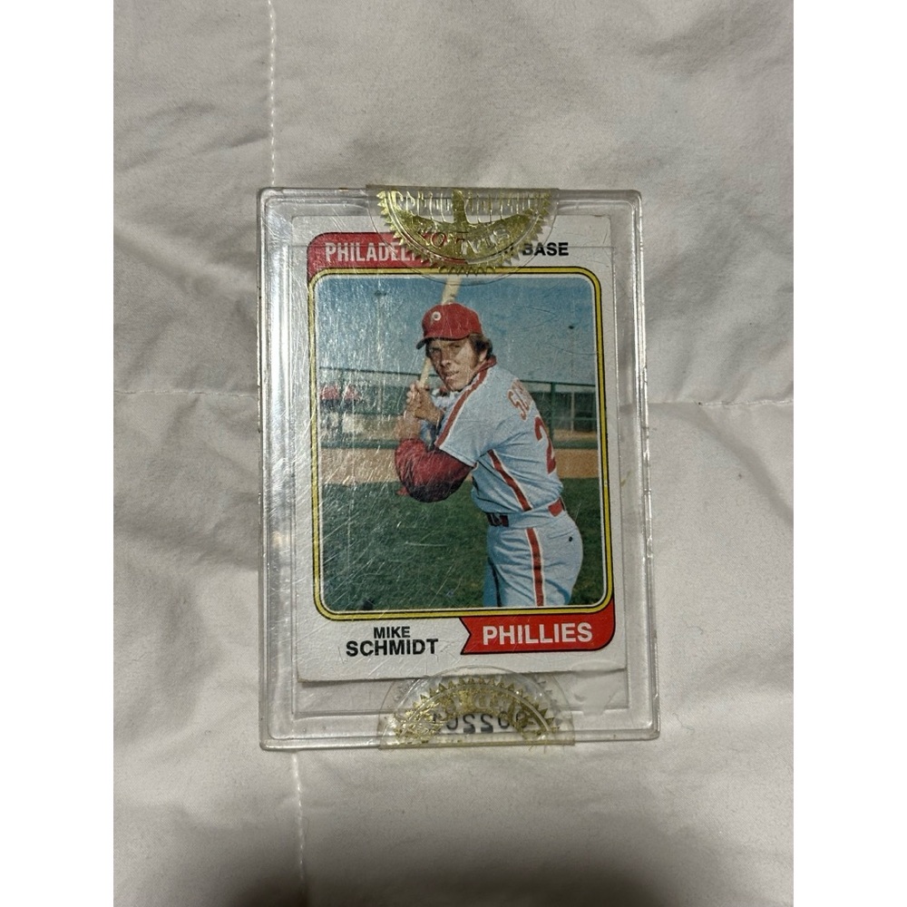 1974 Topps #283 Mike Schmidt Philadelphia Phillies Vintage MLB Baseball Card HOF
